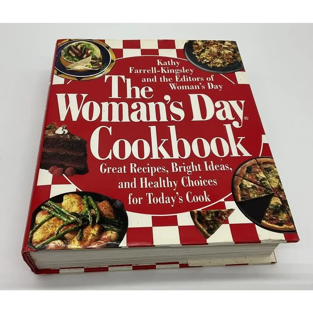 Vintage The Woman's Day Cookbook Farrell-Kingsley Hardcover Healthy Recipes 1995
